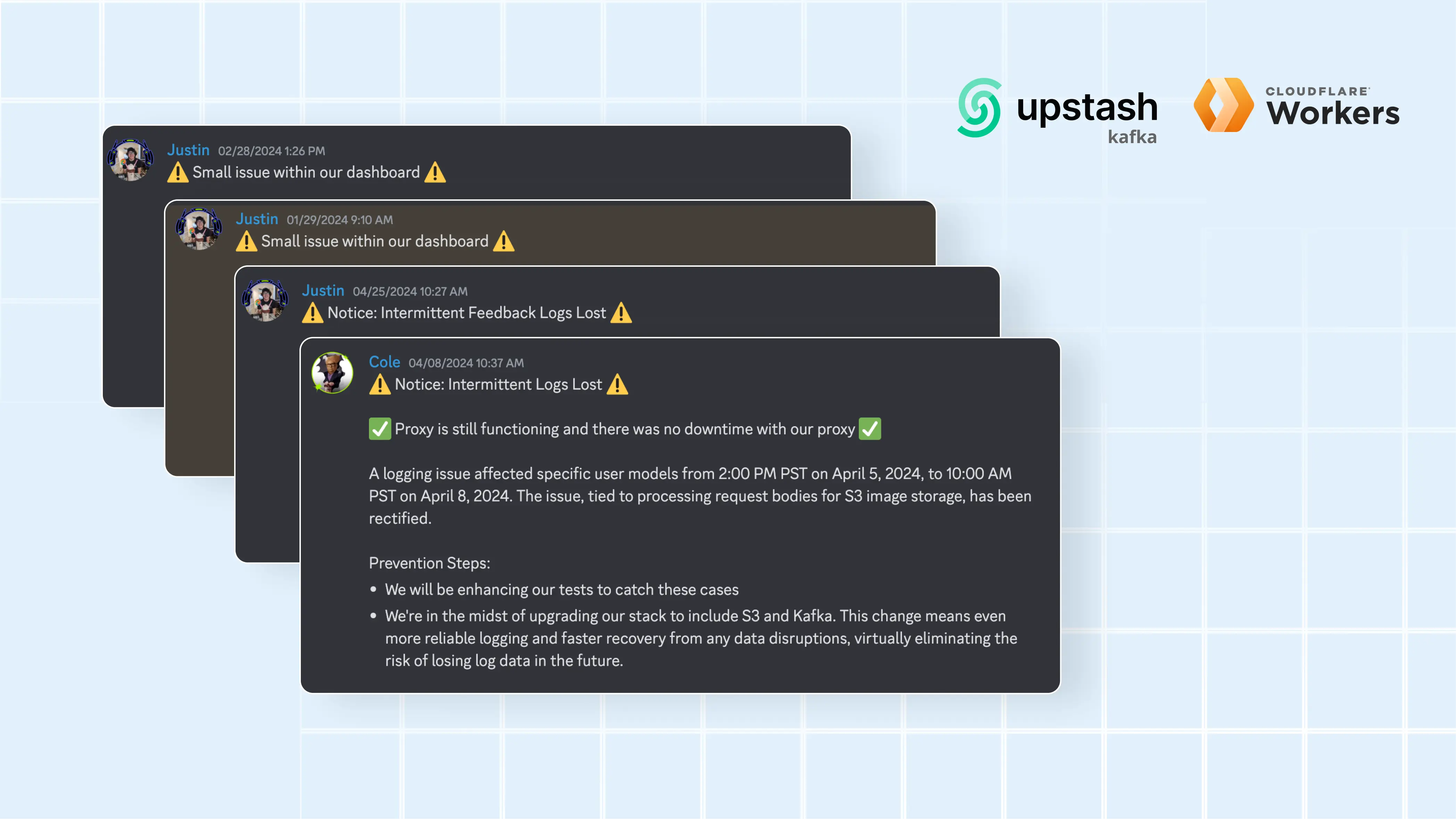 Handling Billions of LLM Logs with Upstash Kafka and Cloudflare Workers